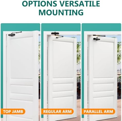 marie hold open door closer adjustable automatic size, side view