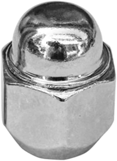 M12x1.5 Chrome Wheel Lug Nut Compatible with Hyundai Sonata Elantra Tucson Genesis Accent Santa Fe Kia Forte Optima Sportage Sorento Rio Rondo 52950-14140 52950-M1000 (5PCS)