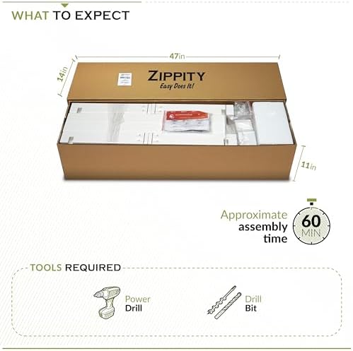 zippity freestanding poolside organizer, white vinyl on a desk or shelf