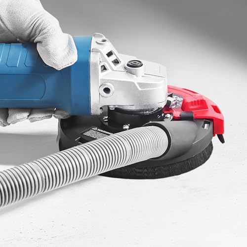 vevor grinding dust shroud for angle grinder, universal, front angle view