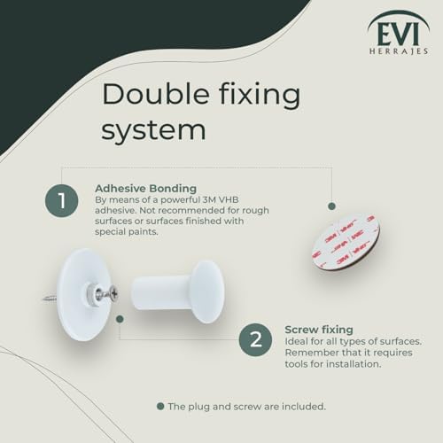 evi bathroom hanger | stainless steel wall hanger, close-up detail