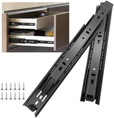 22 inch drawer slides 4 pairs (8pcs) full, view 9