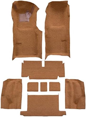 ACC Automotive Carpet Compatible with 1971 to 1972 Chevrolet Corvette, Convertible Automatic, Complete Kit (511-Medium Saddle 80-20 Loop)