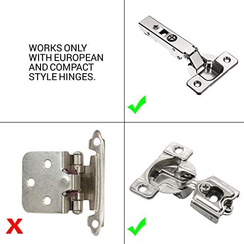 rok hardware soft close damper for cabinet doors/compact/softclose, view 9