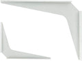 one pair workstation heavy-duty reversible brackets 1000lb. load, main product view