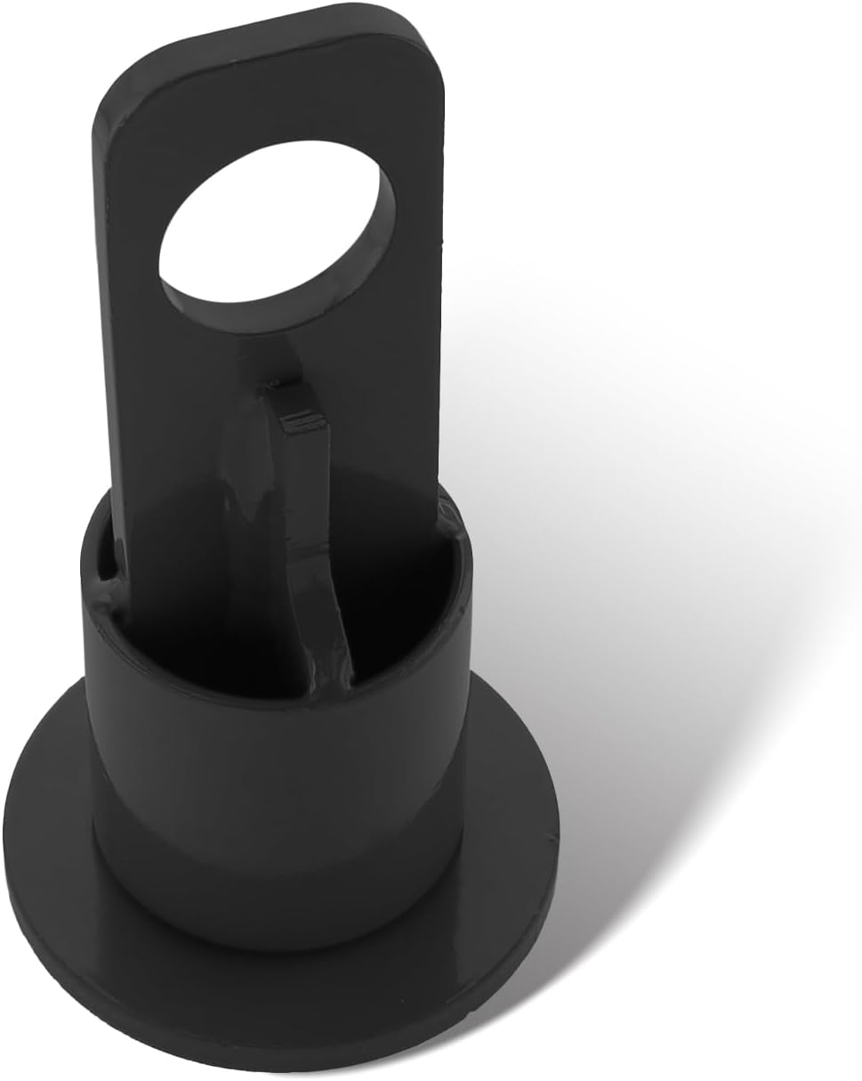 5th Wheel Lifting Bracket Wheel Trailer Hitch Fifth Lifting Hook Replace # 6100, Black