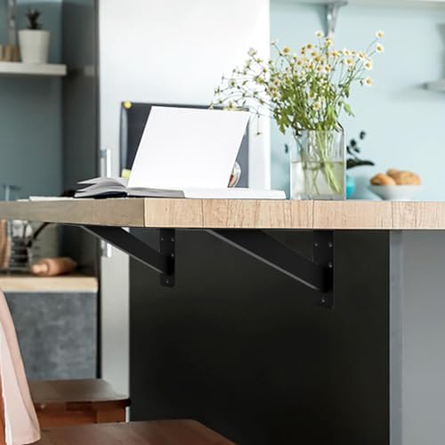 wdwlbsm 2pcs shelf bracket heavy duty 12 inch on a desk or shelf