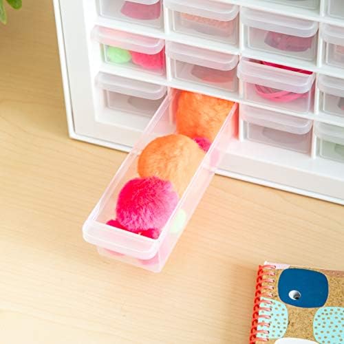 iris usa 64-drawer screw organizer, hardware storage, made, package contents