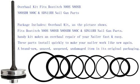 overhaul kit fits bostitch n80s n80sb shown in use