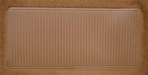 Auto Carpet Floor Liner - Passenger Area - Molded Cutpile - fits 1981-1984 Chevrolet K5 Blazer (Black)