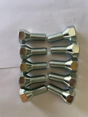 10PCS Rear 1/2-20 Wheel Stud K2561-17210 Replacement for Kubota BX1800D BX1830D BX1850D BX1860 BX2200D BX2230D BX2350D BX2360 BX24D BX25D BX2660D, G23 ZD321 ZD321N ZD326P ZD326S ZD331LP ZD331P ZG327P