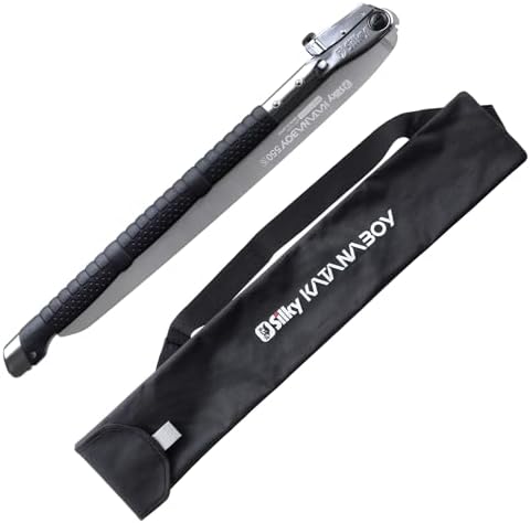 silky katanaboy professional 550mm folding saw xl teeth shown in use