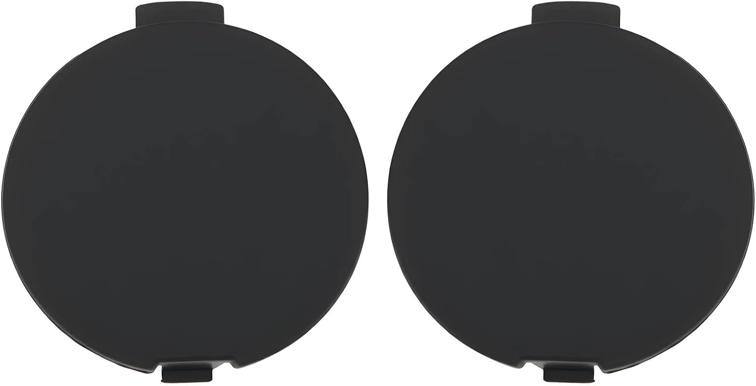 ECSiNG Rear Bumper Tow Hook Covers Pair Replace OEM GSH7-50-EL1-BB GSH7-50-EK1-BB Compatible with Mazda 6 Atenza 2018-2021