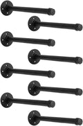 10 inch industrial pipe shelf brackets set of, main product view