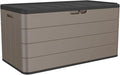 Premium Pro Edition 100 Gallon Lockable Resin Deck Box, Waterproof & by Home