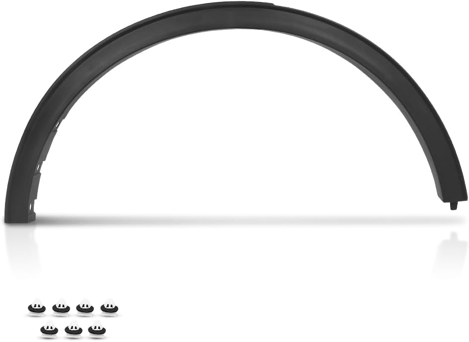 DOTCOM Rear Right Fender Flares Fit Ford Ford Escape 2020-2022 | Fit Ford Escape SE Sport Hybrid 2020,Wheel Opening Arch Trim,Factory Smooth Style,Passenger Side
