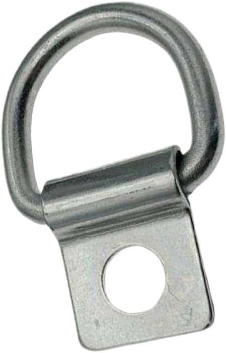 Galvanized Iron D Loop Tie Down Pull Hook for Towing Hitch Trailer Axles Warehouse Cargo Security