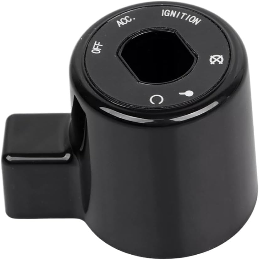 Front Ignition Control Switch Cover Cap Compatible With Sportster XL 883 1200 2004 2005 2006 2007 2008 2009 2010 2011 2012 2013 2014 2015 2016