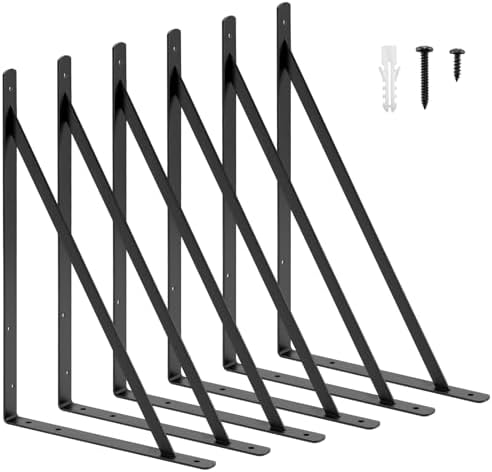 home master hardware 20x13 inch heavy duty shelf, front angle view