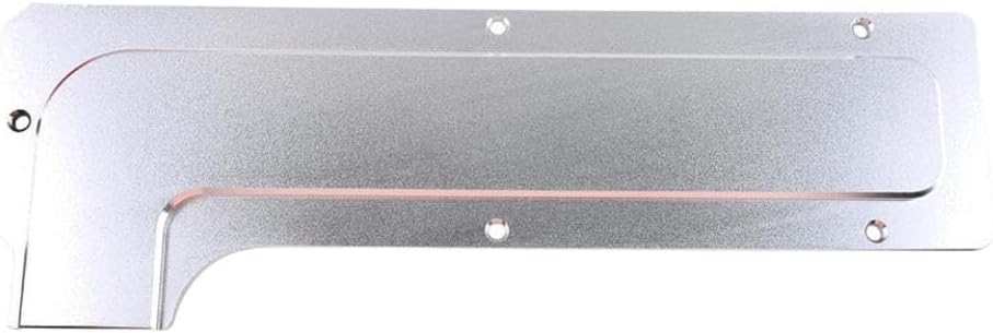 Spark Plug Cover Plate Black Silver Red Blue Aluminum Coil Pack Compatible With Eclipse 4G63(Silver)