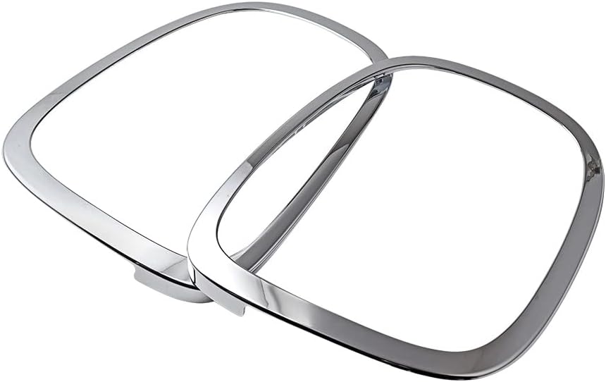Compatible with 2014-2023 BMW Mini Cooper F55 F56 F57 MC2812101 MC2813101 Taillight Trim Ring Driver Passenger Sides (Glossy Black)