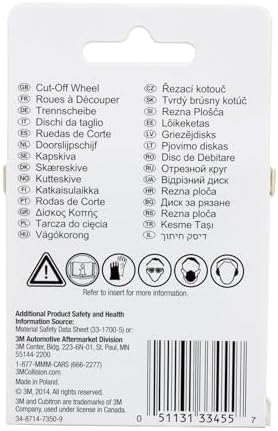 3m cubitron ii cut-off wheel, 33455, 3 in, view 13