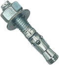 mighty fasteners zinc-plated steel wedge anchors, 5/8" x, main product view