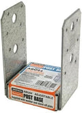 simpson strong tie abu44z 4x4 standoff post base, main product view