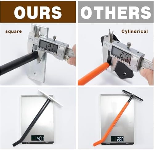 sinoer 10 inch wall mount steel tire hooks,4 shown in use