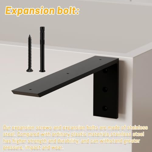 countertop support bracket 14 inch 4 pack (3/8", package contents