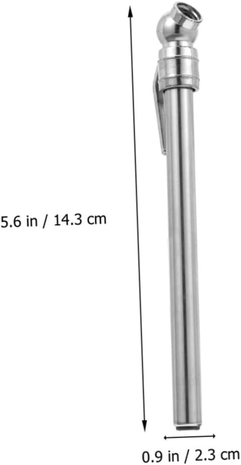 Car Tire Pressure Pen 5pcs Portable Pencil Tire Gauge Silver for Cars and Trucks Automotive Supplies