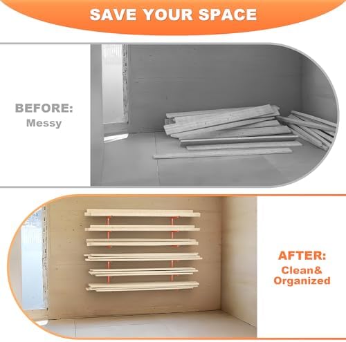 ultrawall lumber storage rack, wall mount wood storage, package contents