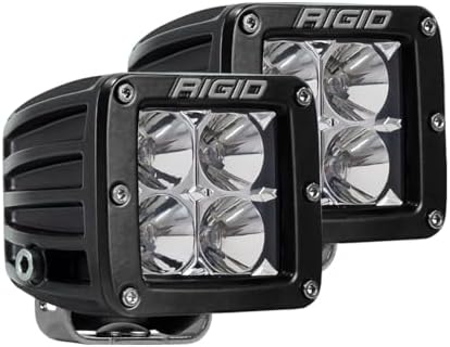 rigid industries d-series pro led light pods flood shown in use