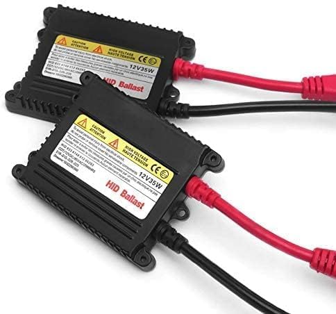 Xenon HID Ballast 35W DC 12V Universal Replacement for H1 H3 H4 H7 H11 H13 9005 9006 9007 5202 880, Pack of 2