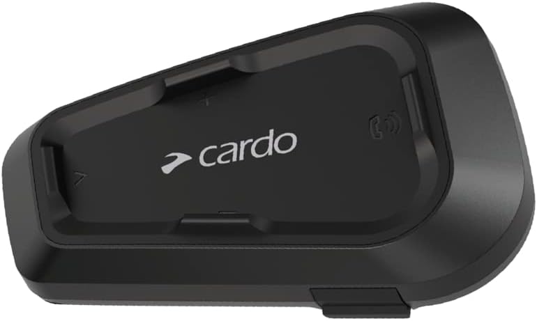 Cardo Systems Spirit HD Motorcycle Bluetooth Communication Headset, 2-Way Blu...