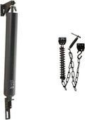 wright products v150bl heavy duty pneumatic closer, black, main product view