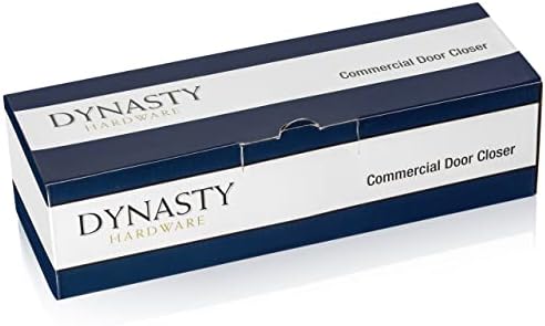 dynasty 3000 series door closer, sprayed aluminum, spring, view 9