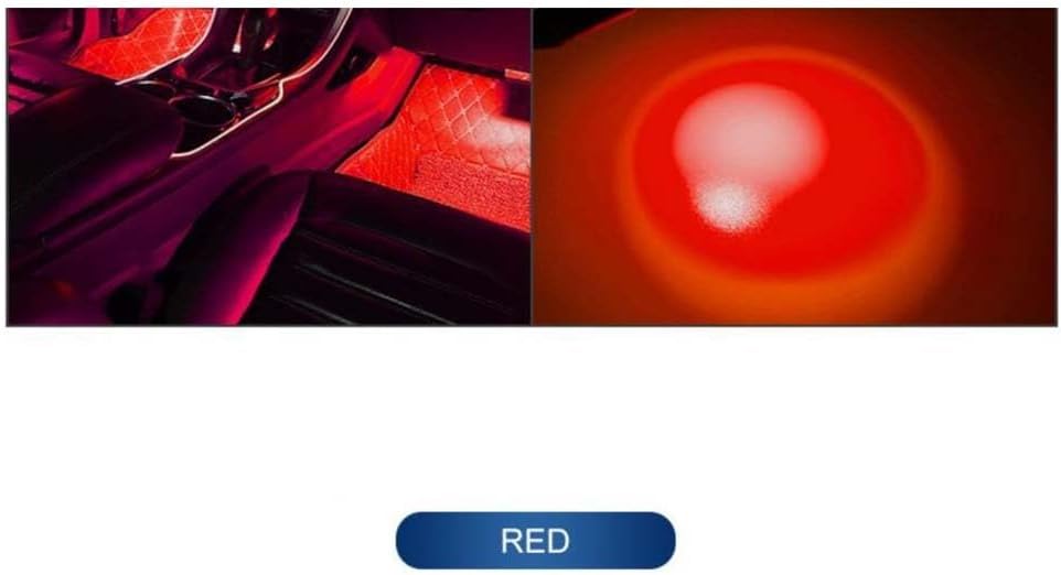 2 Pack Car LED Lights Interior Footwell Lights Replacement Glove Box Lamp Central Console Box Ambient Light for Toyota Corolla Lexus NX RX Subaru SAI RAV4 Prius Crown Land Cruiser Highlander