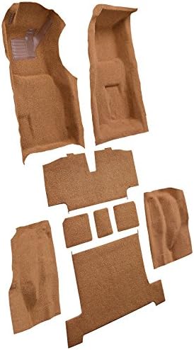 Replacement Auto Carpet Floor Liner - Molded Loop - fits 1970-1970 Chevrolet Corvette 4 Speed Manual Complete with Pad (Black)