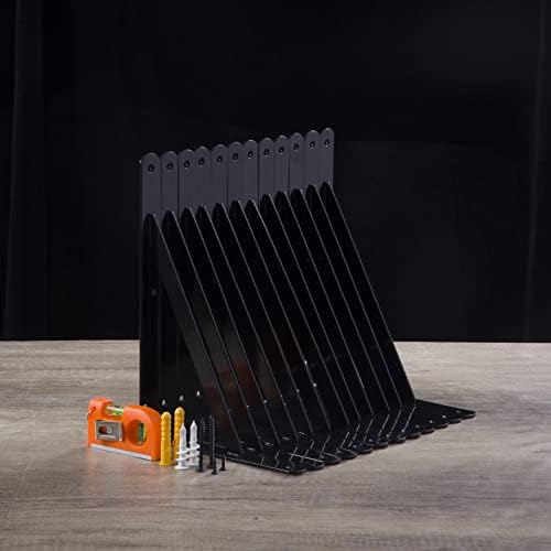 neodrop 12-pack 12 inch heavy duty shelf brackets on a desk or shelf