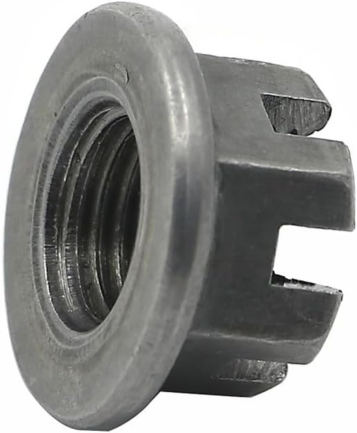 Set 2 ATV Quad rear Axle castle hub nut washer compatible with Yam-aha Banshee Blaster Raptor Warrior Raptor 350 660 YFZ450 Breeze Grizzly