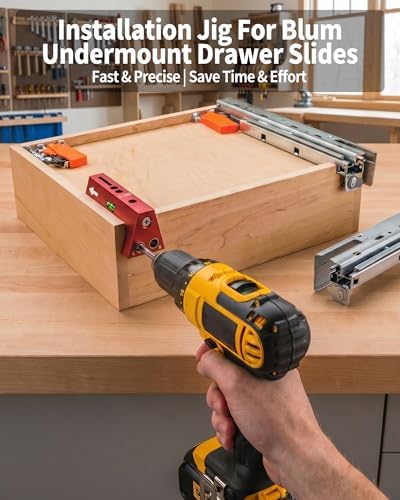 vasthome for blum undermount drawer slides jig works, package contents