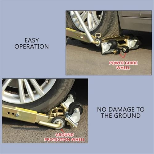 Hydraulic Car Mover - Universal Wheel Trailer for Effortless Vehicle Relocation