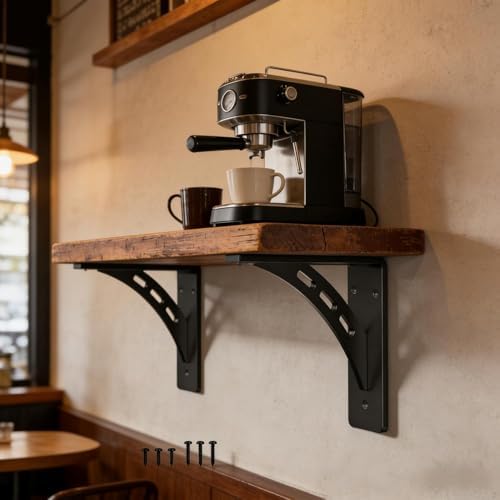 12"x10"x2.5" heavy duty shelf brackets, max load 1100 on a desk or shelf