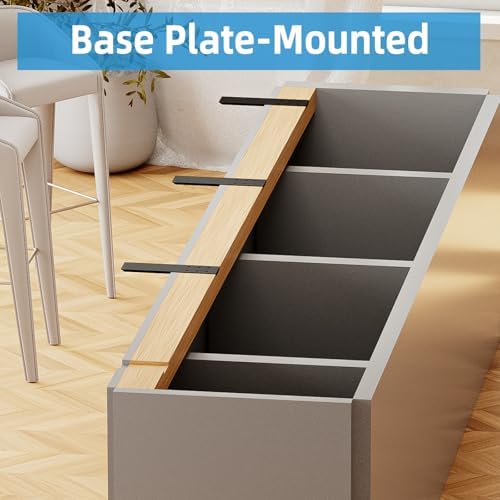wekis 10 inch countertop support bracket, 3 pack showing dimensions