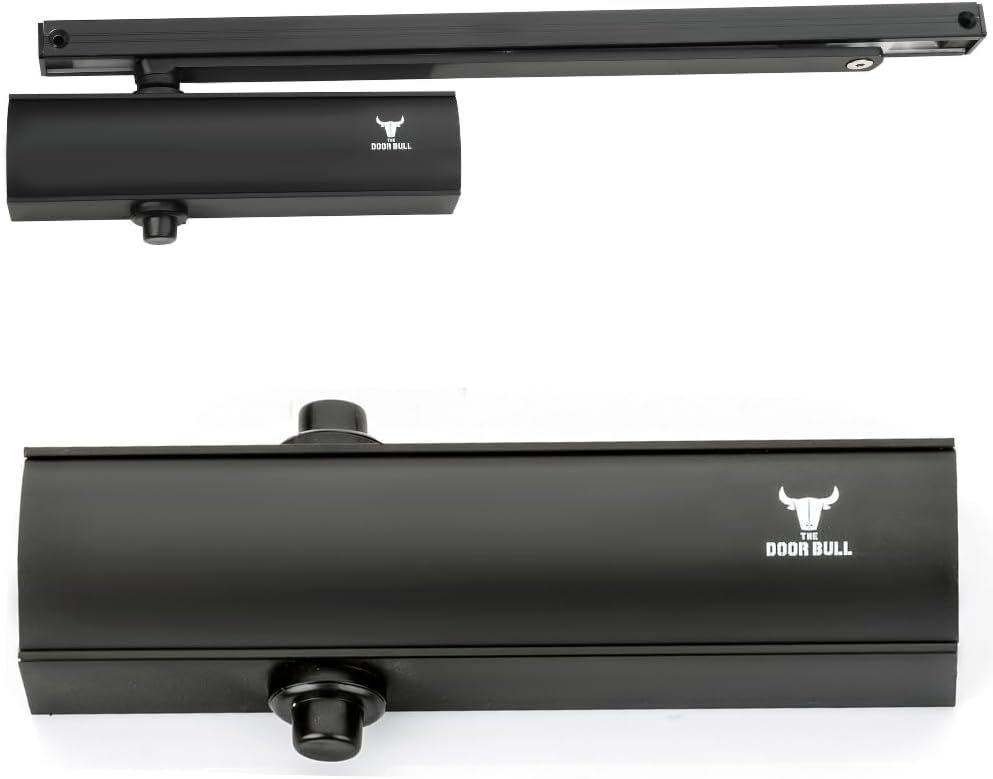 the door bull series 5000 automatic door closer shown in use