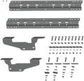 B&W Trailer Hitches Fifth Wheel Hitch Universal Mounting Rails with Custom Installation Brackets - RVK2405