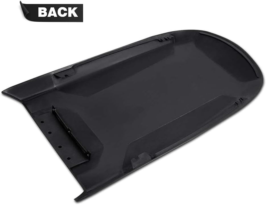 G-PLUS Front Air Vent Hood Scoops Compatible with Ford Mustang GT V8 2005 2006 2007 2008 2009 Racing Style, Black