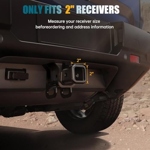adjustable trailer hitch - heavy duty aluminum drop, close-up detail