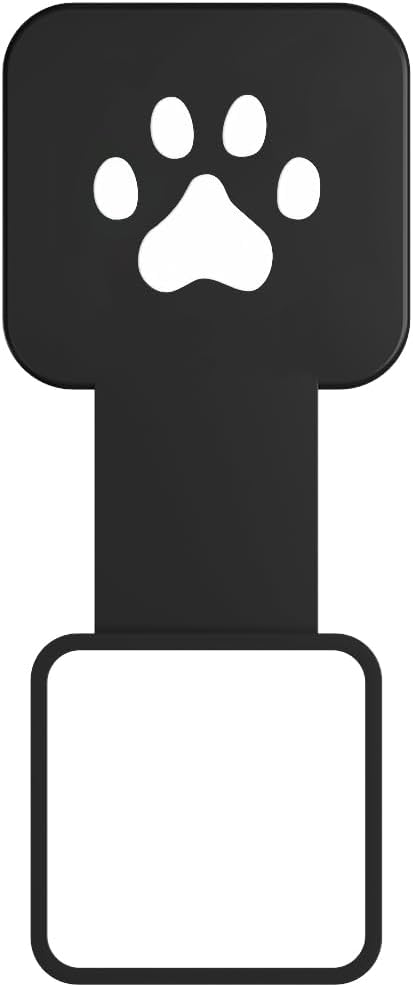 Trailer Hitch Cover 2 Inch Paw Prints Tow Trailer Hitch Cover Plug Insert Receiver Tube Cover with Bracket Fits for Jeep Dodge Ram Porsche Mercedes Benz GMC N1ssan Toy0ta Chev Truck 1Pack